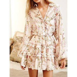 Alexis Loe Floral Blouson Dress